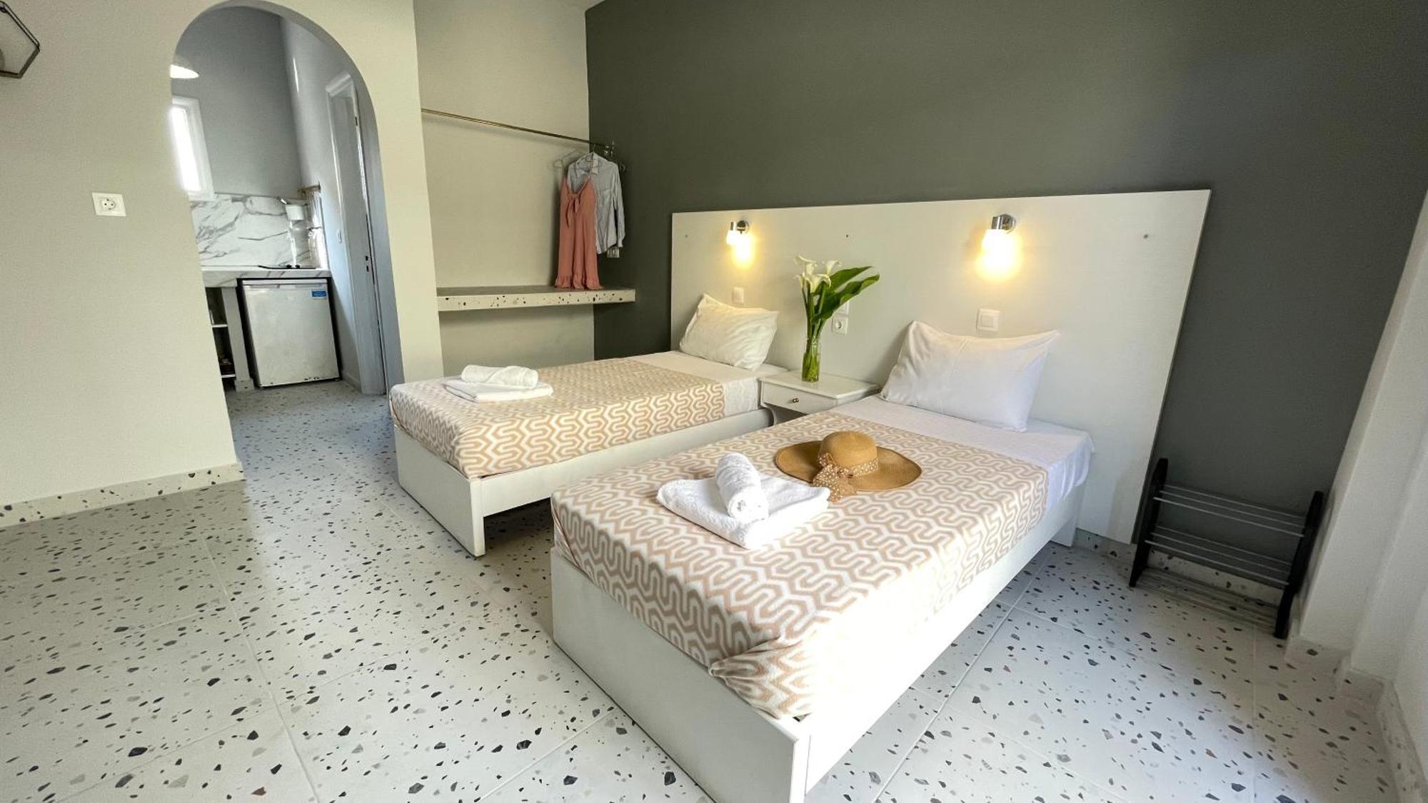 Nine Muses Apartments Kávos Dış mekan fotoğraf