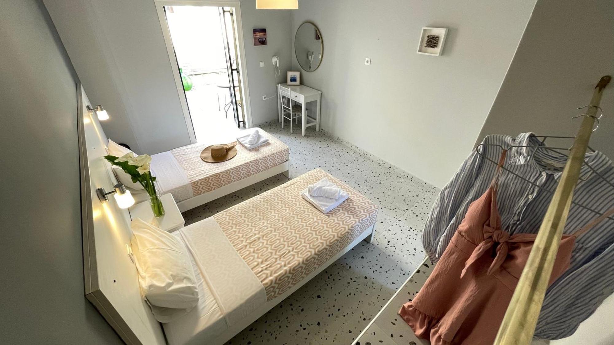 Nine Muses Apartments Kávos Dış mekan fotoğraf