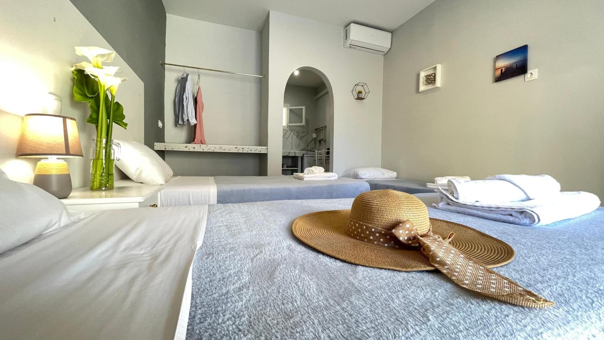 Nine Muses Apartments Kávos Dış mekan fotoğraf