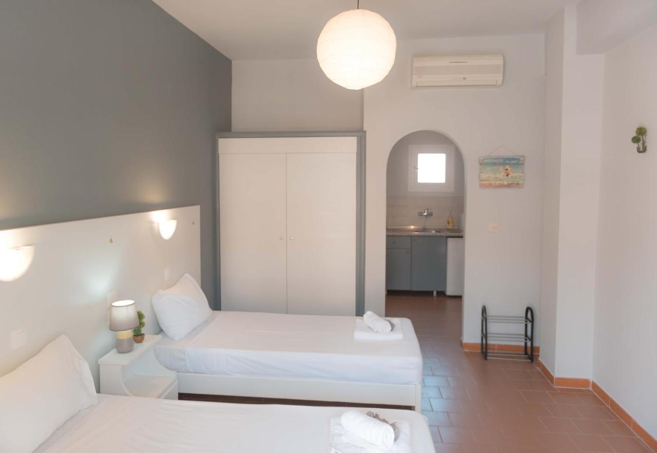 Nine Muses Apartments Kávos Dış mekan fotoğraf